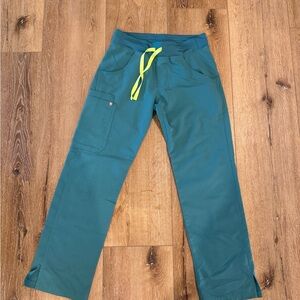 Figs marine/cactus pants